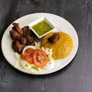 Mofongo + Fried Pork