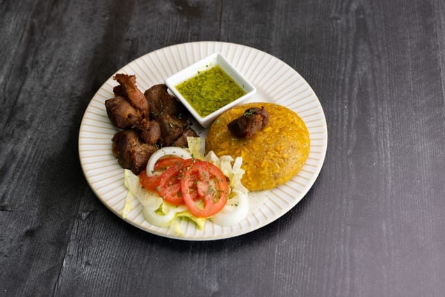Mofongo + Fried Pork.