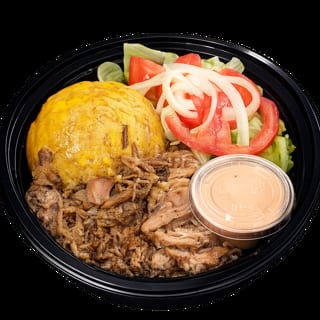 Mofongo + Pulled Pork