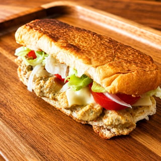 Chopped Chicken + Mofo Sandwich