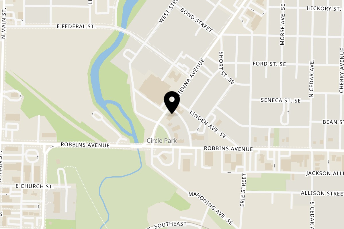 Map showing the location of Red Rican Niles on 41 Vienna Ave in Niles